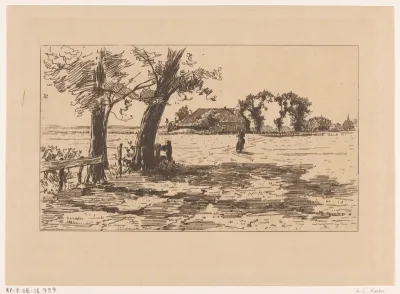 Boerderij met weilanden