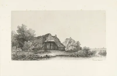 Boerderijen aan het water