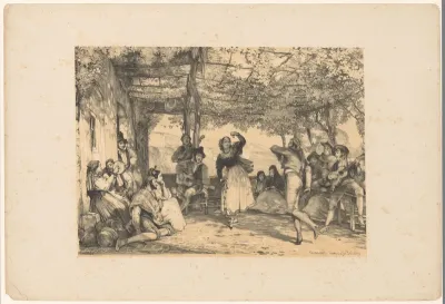 Boeren dansen de bolero