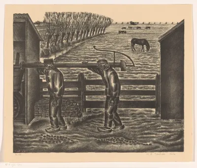 Boeren met pomp