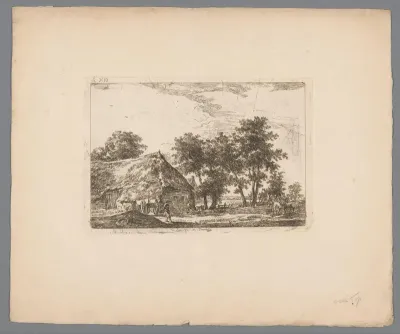 Boerenerf te Ruinen in Drenthe
