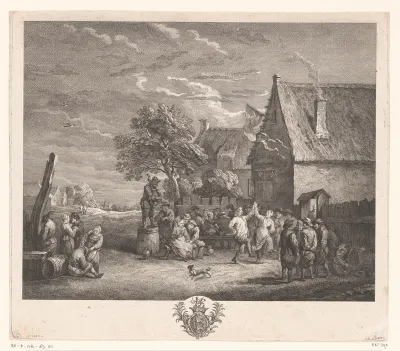 Boerenfeest voor een herberg