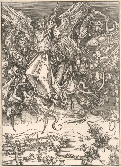Boj sv. Michala archanjela s drakom
