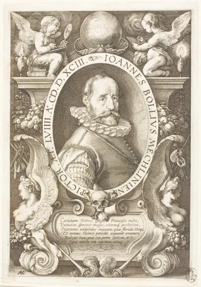 Bol, Hans (1534-1593) painter of Malines, from 1591 in Amsterdam