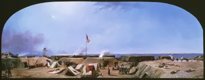 Bombardment of Fort Moultrie, Charleston Harbor, South Carolina
