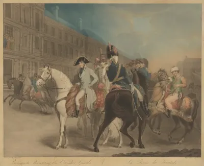 Bonaparte Reviewing the Consular Guard (La Revue du Quintidi)