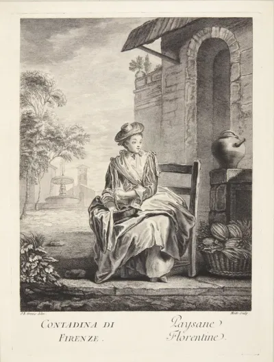 Bondepige fra Firenze (Paysane Florentine)