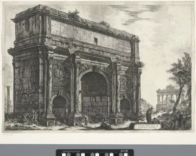 Boog van Septimius Severus te Rome