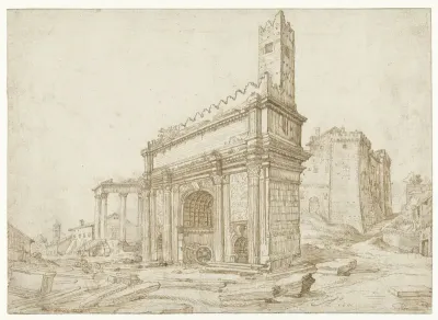 Boog van Septimus Severus te Rome