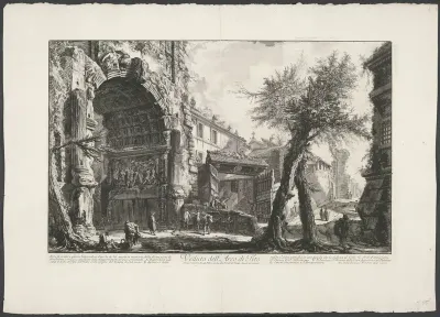 Boog van Titus te Rome