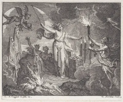 Book 1, Fable 16: The Magician (La Magicienne), from "Fables Nouvelles"