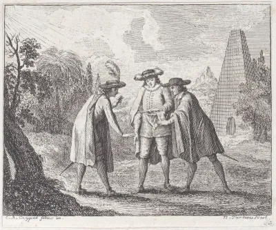 Book 2, Fable 9: the Chameleon (Le Camelon), from "Fables Nouvelles"