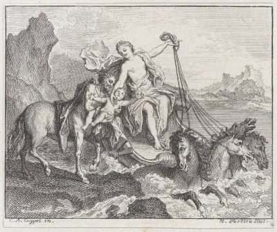 Book 3, Fable 1: Achille and Chiron, from "Fables Nouvelles"