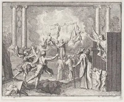 Book 5, Fable 14: the present and the future (Le present et l'avenir), from "Fables Nouvelles"