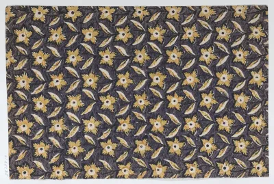 Book cover with overall floral design
