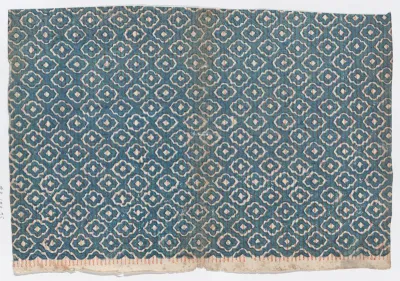 Book cover with pattern of organic shapes and stripes