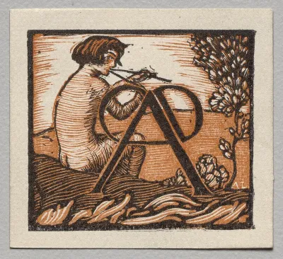Bookplate: C. D. A.