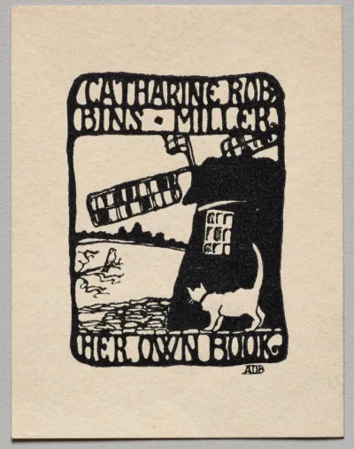 Bookplate: Catherine Robbins Miller