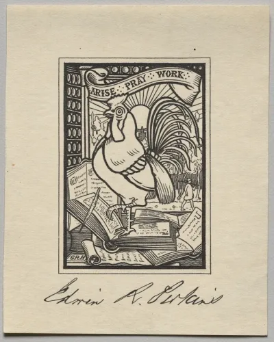 Bookplate: Edwin R. Perkins