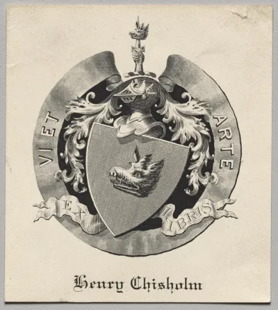Bookplate: Henry Chisholm