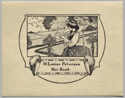 Bookplate: M. Louise Peterson