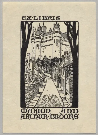 Bookplate: Marion and Arthur Brooks