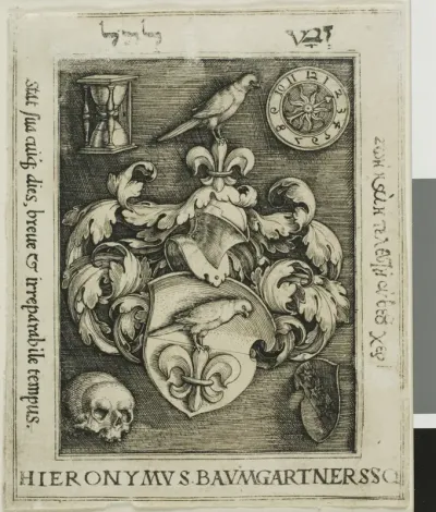 Bookplate of Hieronymous Baumgärtner