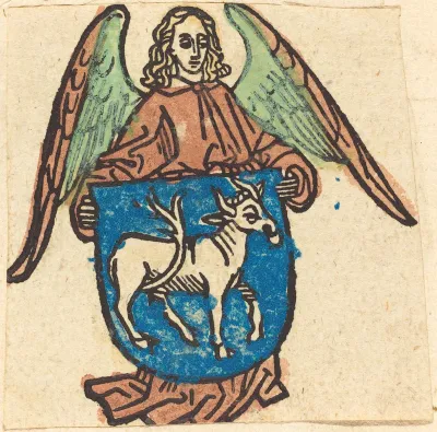 Bookplate of Hilprand Brandenburg of Bibrach
