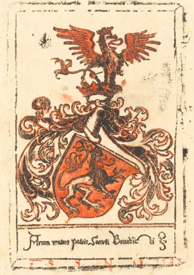 Bookplate of the Abbey of Ottobeuren