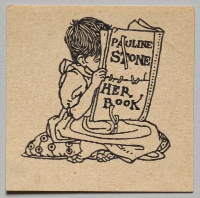 Bookplate: Pauline Stone