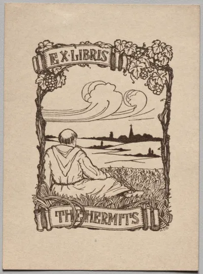 Bookplate: The Hermits