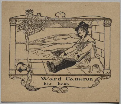 Bookplate: Ward Cameron