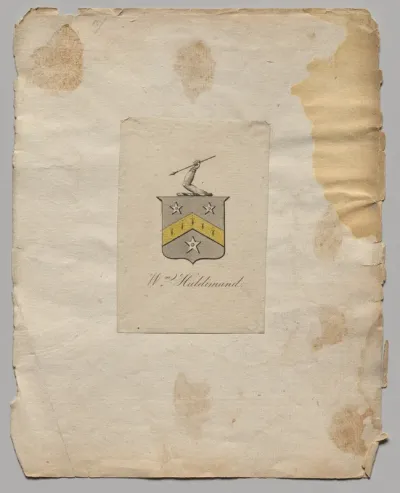 Bookplate: William Haldimand