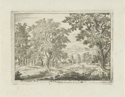 Boomrijk rivierlandschap