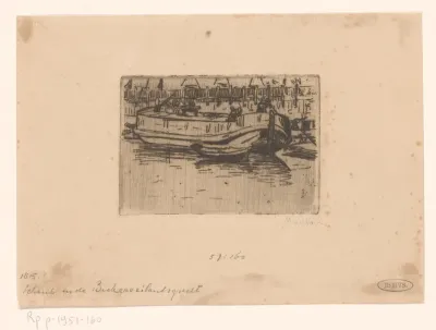 Boot in de Bickersgracht, Amsterdam