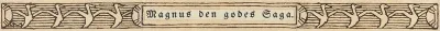 Bord, Magnus den godes saga