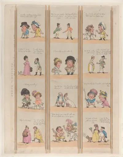 Borders for Rooms, Extravaganzas Plate 6