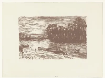 Bords du Loing près Saint Mammès