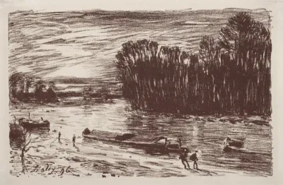 Bords du Loing, près Saint-Mammès