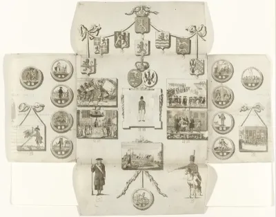 Bordspel over de patriotten, 1793
