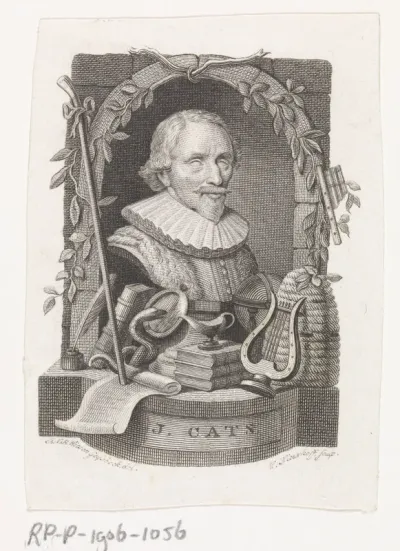 Borstbeeld van Jacob Cats