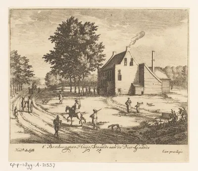 Boswachtershuis op het landgoed van Paleis Soestdijk