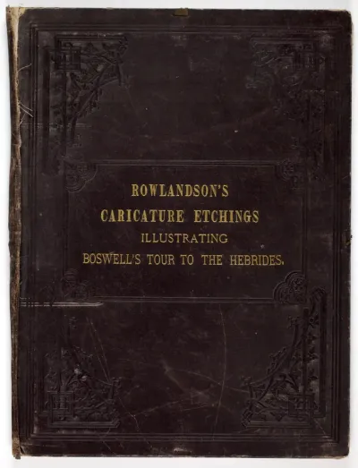 Boswell's Tour of the Hebrides: Folio Cover
