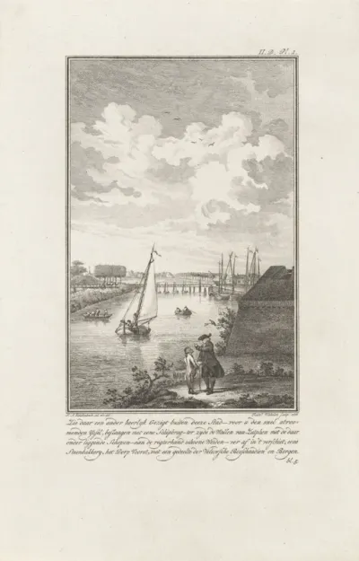 Boten op de IJssel bij Zutphen