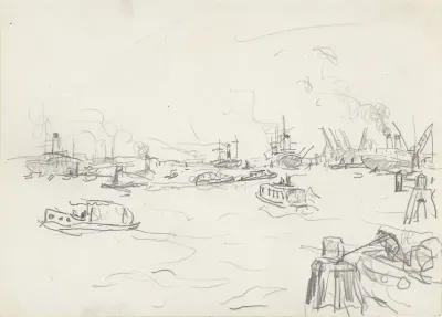 Boten op het IJ