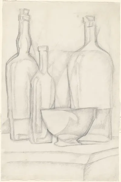 Bottles and Bowl