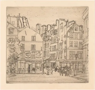 Boulevard Saint-Germain in Parijs