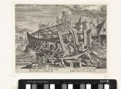 Bouw van de ark van Noach