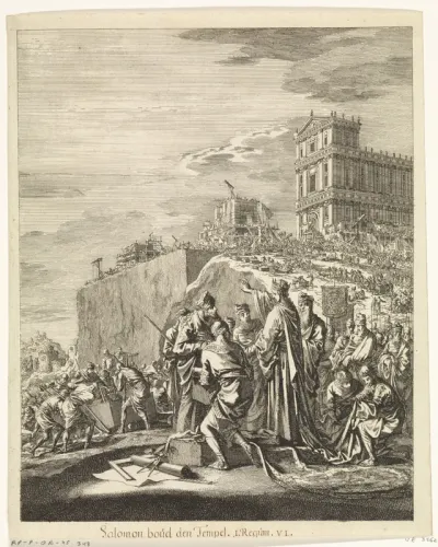 Bouw van de tempel van Salomo