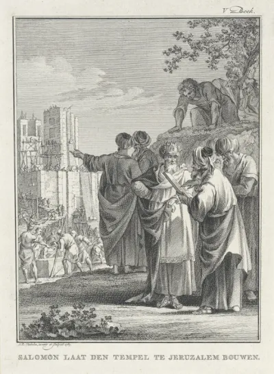 Bouw van de tempel van Salomo
